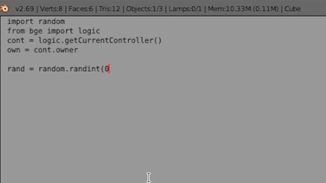 How to get random numbers in the Blender Game Engine! смотреть онлайн