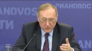 Пресс-конференция 80-летие Дипломатической Академии МИД России в РИА Новости