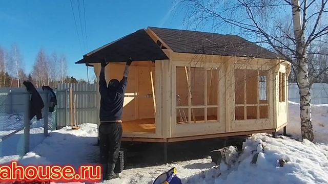 Павильон 20 м2. #kotahouse #гриль #беседка #шашлык смотреть онлайн