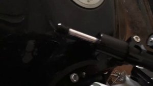 Установка демпфера Honda cb600