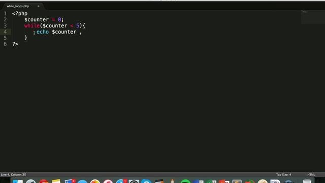 PHP & MySQL Tutorial 12 - While loops in PHP