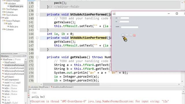 2016-08-01 Java practice - Calculator Design using Netbeans IDE смотреть онлайн