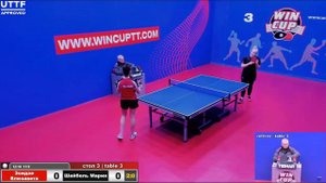 Зоидзе Елизавета 3-1 Шайбель Мария  Турнир Восток 3 WIN CUP 27.01.21 Прямая трансляция Зал 3