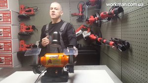 Точильный станок с регулировкой оборотов WorkMan
