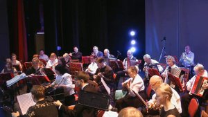 Русская народная песня Посею лебеду на берегу. Исп. оркестр русских народных инструментов "Сувенир"