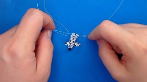 Как сплести собачку из бисера/Далматинец из #бисера