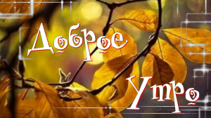 Оригинальное Пожелание?С Добрым Утром