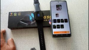 Ставим циферблат на Wear fit.Смарт часы GS8 MAX.