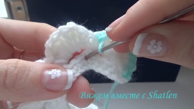 ОЧЕНЬ КРАСИВЫЙ ЦВЕТОК КРЮЧКОМ. Мастер-класс для начинающих. Елена Шатохина