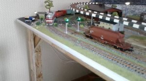 Макет железной дороги Roco br-120 звук