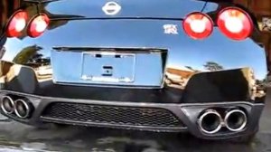 ГТР Звук двигателя Nissan GTR Engine sound 2015