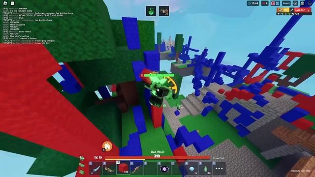 Beating TOP 1 RANKED.. Road to NIGHTMARE Ep.1 (Roblox Bedwars) смотреть онлайн