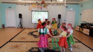 Стилизованный танец "ТРАВУШКА" в детском саду. Подготовительная группа №4, 2022 год.