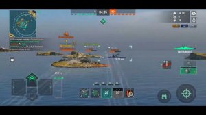 World of Warships Blitz - Немецкий линкор X уровня Preussen (Preußen)