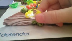 Мини овощи и фрукты из резинок