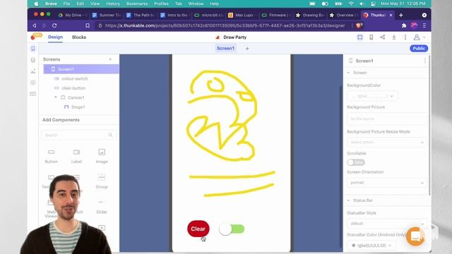 Make a Code Monday: Build a Drawing App with Thunkable