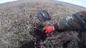 Minelab Quattro..Зацепил монету