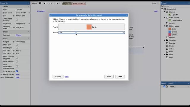 Hierarchy (Иерархия) | Урок №83 | Курс по Construct 3 | Разработка игр смотреть онлайн