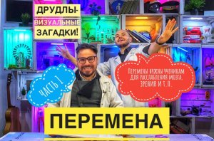 Перемены нужны ученикам для расслабления мозга, зрения и т.п. Друдлы- визуальные загадки! (часть 1)