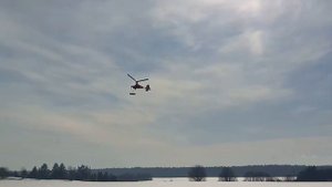 RC автожир НК-01. Полёт. Порадуйте старика полётами...