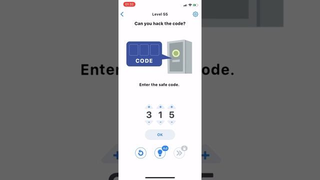Easy Game - Brain Test: Level Can you hack the code? - Answer