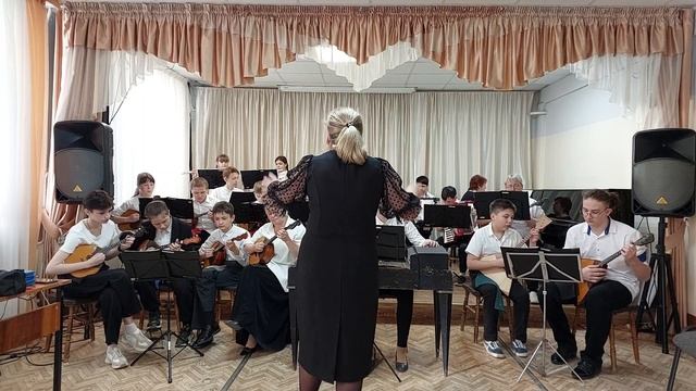 МБУДО "ДШИ №6 ЭМР", оркестр народных инструментов "Серебряные струны", руководитель Заложных Е. П. смотреть онлайн
