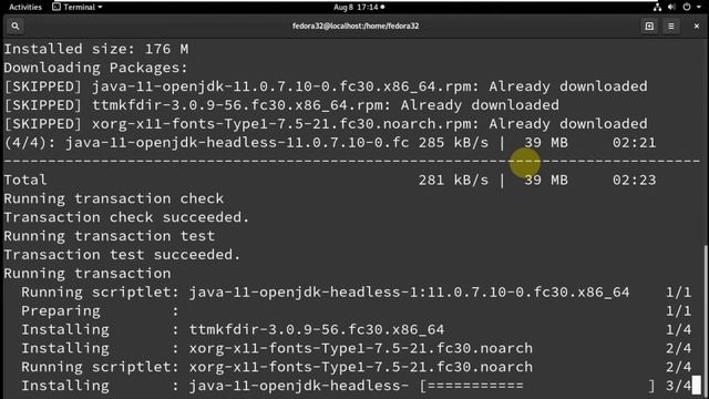 Java | jdk | Installing Softwares on fedora 30,31 and 32 | opensourece | java 11.0 | jre |
