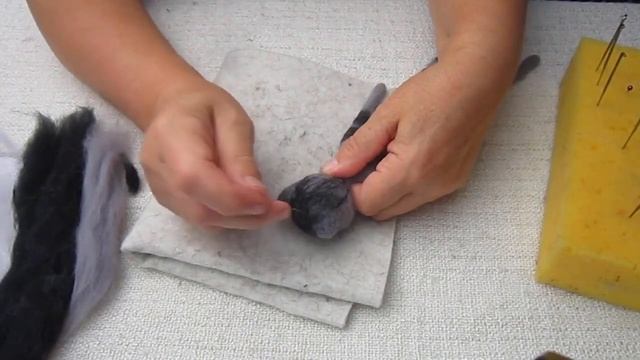 Подробный мастер-класс по сухому валянию из шерсти. Как сделать каркасную куклу своими руками.