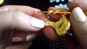 Вязание крючком .Уроки 11. Полустолбик с двумя и тремя накидами.