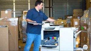 How to quickly replace the transfer belt cleaner on your Xerox machine: AltaLink WC 7500s and C8000