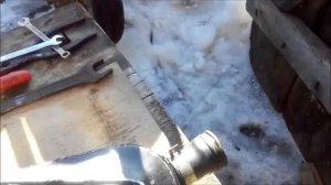 Ремонт кикстартера на китайском скутере подручными средствами