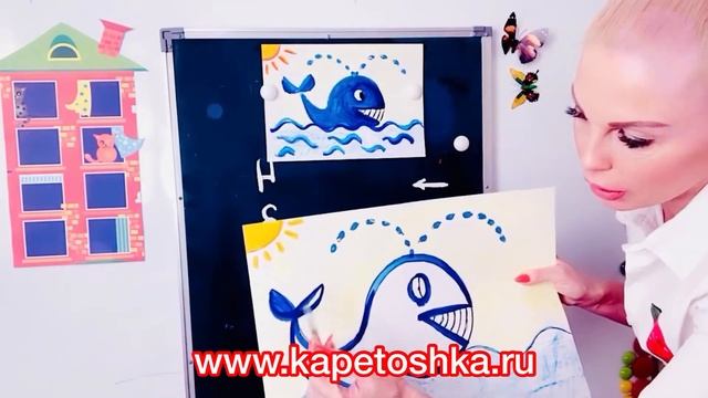 Рисуем пожарную машину, Льва, божью коровку, лето, кита, цветок, жирафа, арбуз, тортик, тюльпан, ки смотреть онлайн