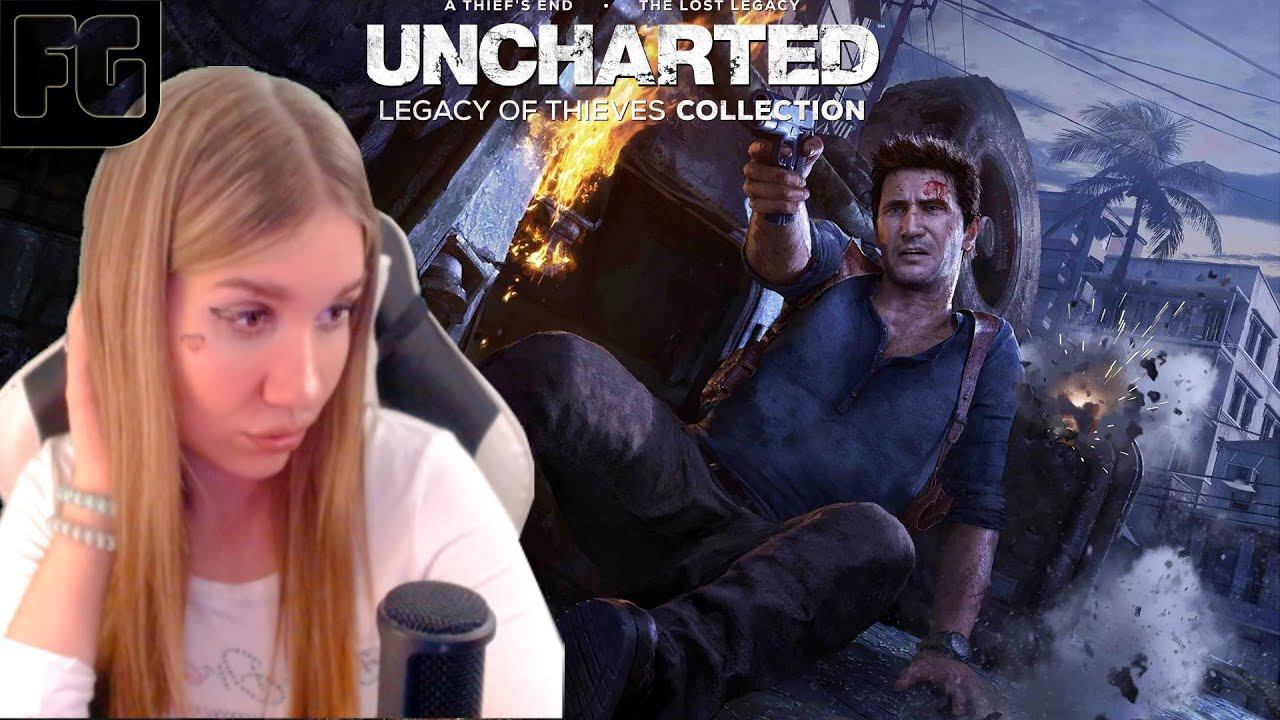 ТЕПЕРЬ НА ПК ➤ UNCHARTED Legacy of Thieves Collection ➤ Девушка стримит # 2