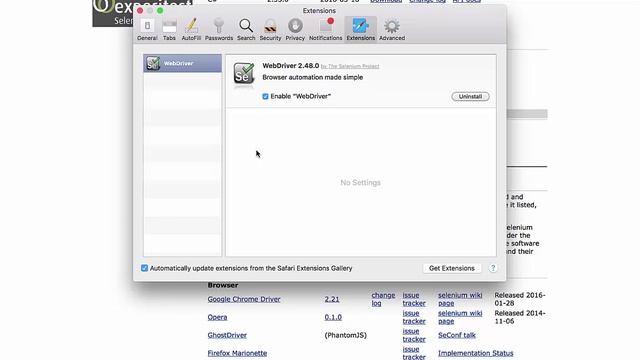 How to launch Selenium Script in Safari Browser Using SafariDriver? смотреть онлайн