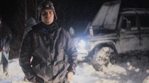 Mercedes G55amg на порталах, Unimog и Nissan Patrol в Тамбовских лесах. Бросили Гелик в лесу.