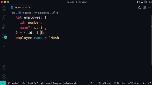 The Ultimate TypeScript Course, fundamentals: Objects