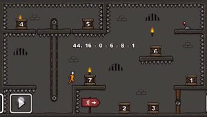 Стикмен. One LEVEL 3. НОВИНКА. Побег из ТЮРЬМЫ (41-50 уровни). Опасный БОСС ЧЕЛЮСТЬ. Логическая игр