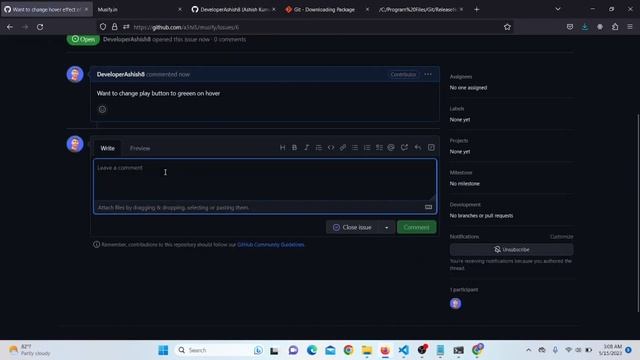 Make Your First Open Source Contribution using Git | Beginners Friendly | GSOC | GSSoC 23 | Github смотреть онлайн