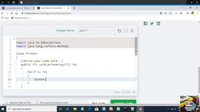 36:Java Generics || Hackerrank java solutions смотреть онлайн