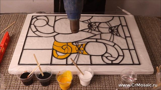 ? Полимерный витраж ☝ Как сделать художественный витраж из смолы ? Своими руками смотреть онлайн