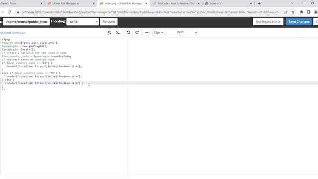 How To Redirect Website Visitors By Country | Url Redirect Based On Their Country Location | Hindi смотреть онлайн