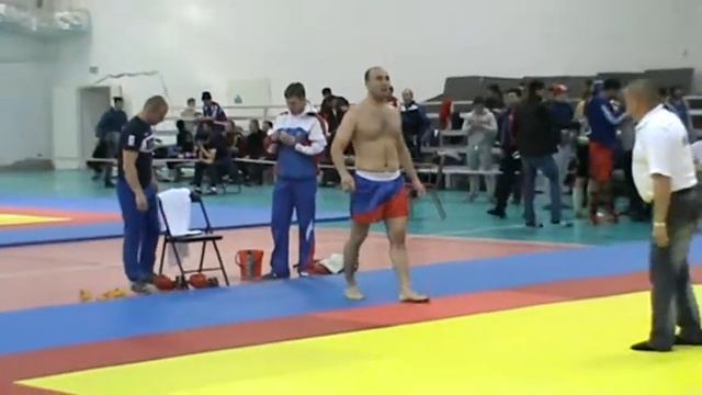 Аслан Алимжанов 3 бой Чемпионат ФСИН России по комплексному единоборству г. Звенигород - 2014 г.