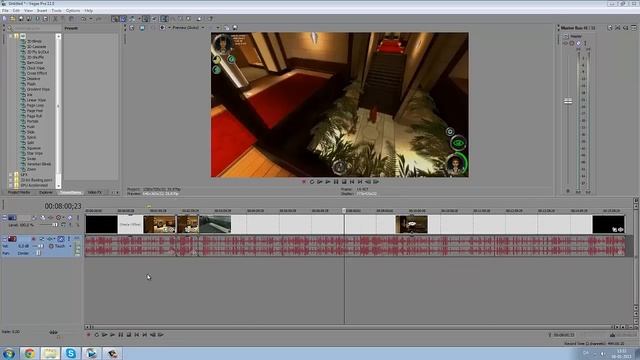Sony Vegas Pro 12 - Pan and Crop - Zooming and moving objects.