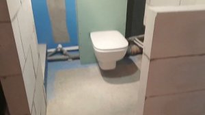 Как заделать дыру в полу... Продолжение ремонта  ванной комнаты