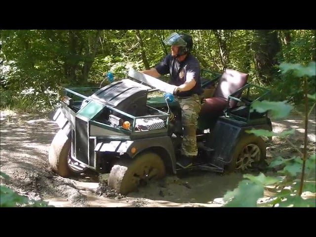 Поездка в горы на мотоцикле и квадроцикле
