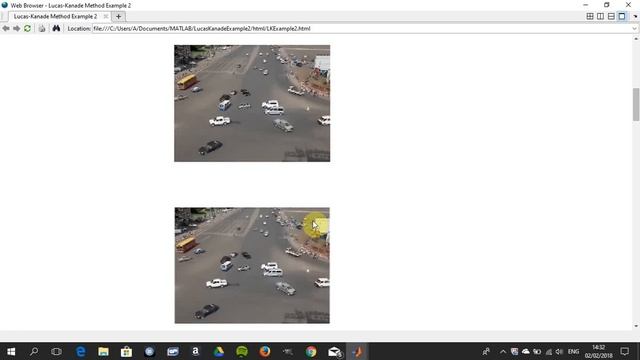 Lucas-Kanade method for optical flow in Matlab смотреть онлайн