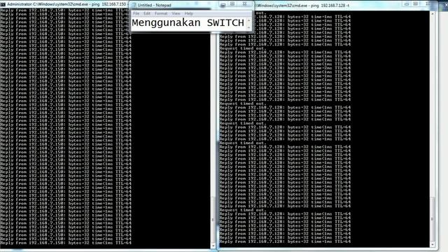 Ping menggunakan Switch HP смотреть онлайн