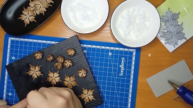 МК по созданию коробочек хлопка из ножей Agiart и помпонов с AliExpress смотреть онлайн