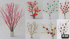 10 Tree branches decoration ideas_ Home Decorating ideas handmade easy