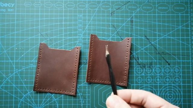 [Leather Craft] Кошелек из кожи своими руками  Подробная инструкция  Часть 1